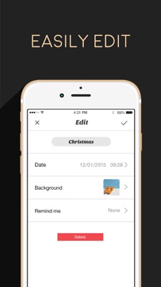 Countdown App Free (Big Day Event Timer Reminder) screenshot 4