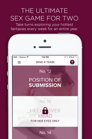 101 Nights of Great Sex - App for Couples screenshot 4
