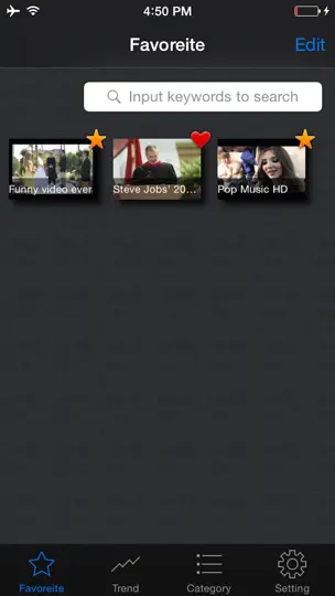 Screenshot von LoopTube - Search And Autoplay auf dem iPhone 1