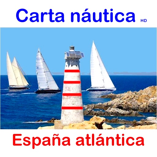 Spain - Atlantic HD - Nautical Chart icon