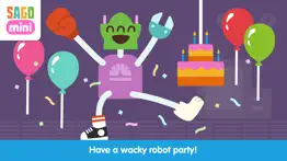 sago mini robot party iphone screenshot 1