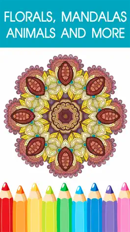 Game screenshot mandala coloring book - free adult colors therapy free stress relieving pages hack