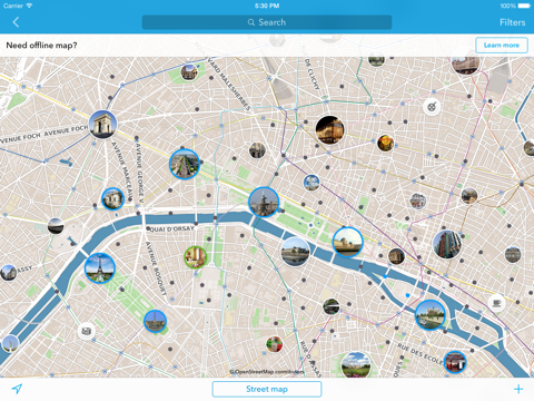 Screenshot #5 pour France Planificateur de voyages, guides de voyage & cartes en ligne des villes de Nice, Lyon, Marseille