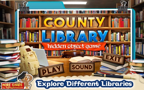 County Library Hidden Object Games screenshot 4