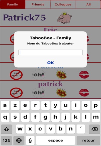 TabooBox screenshot 2