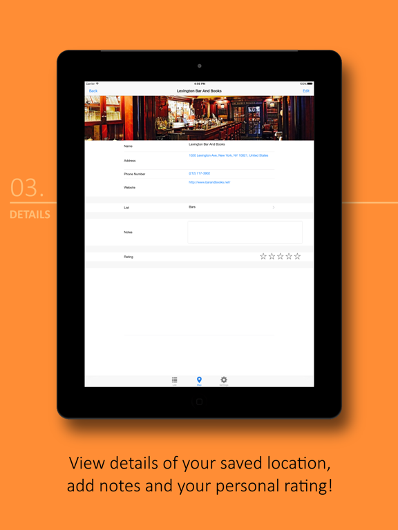 Screenshot #6 pour Map List