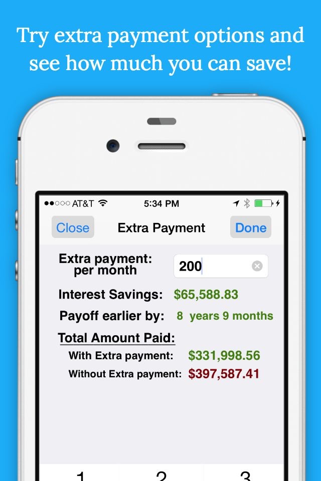 Easy Mortgages - Mortgages Calculator screenshot 4