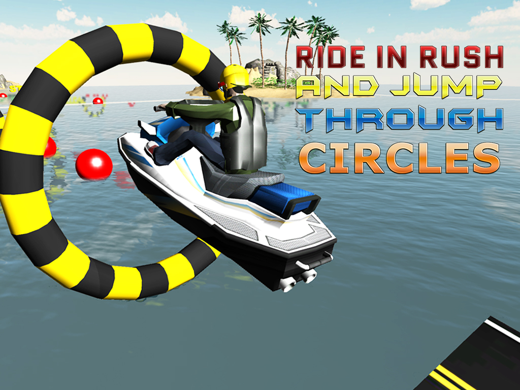 Jet Ski Simulator - Motorboat driving & parking simulation game screenshot 6