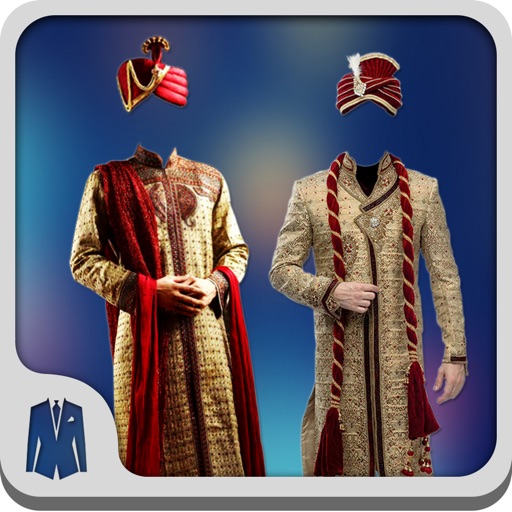 Man Traditional Dress Suit icon