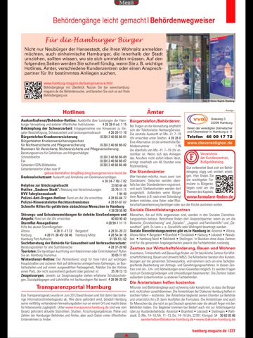 hamburg-magazin Behörden|Verwaltung|Formulare 2016 screenshot 4