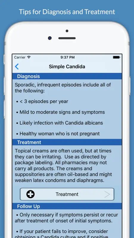 Vulvovaginal Candidiasis screenshot 2 of 3