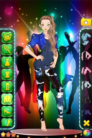 Pop Star Girl Dress Up Game screenshot 2