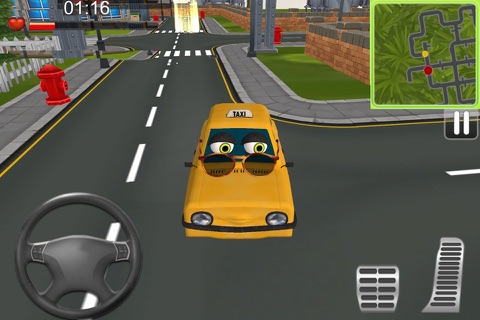 Extreme Speed Taxi Driver Racing Rivals in city traffic racer screenshot 2