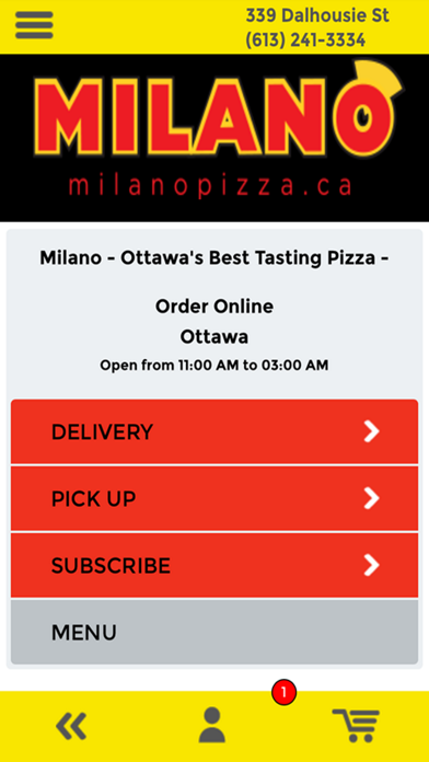 Screenshot #2 pour Milano Pizza