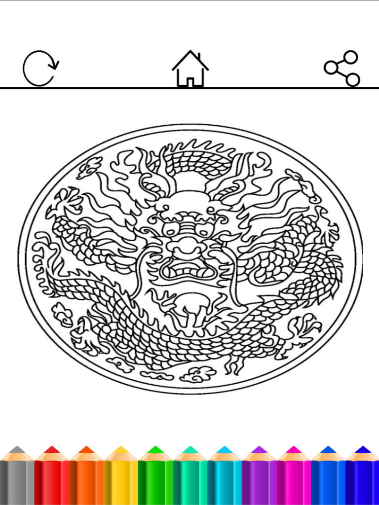 Adult Coloring Book - Free Fun Games for Stress Relieving Color Therapy and Share screenshot 4