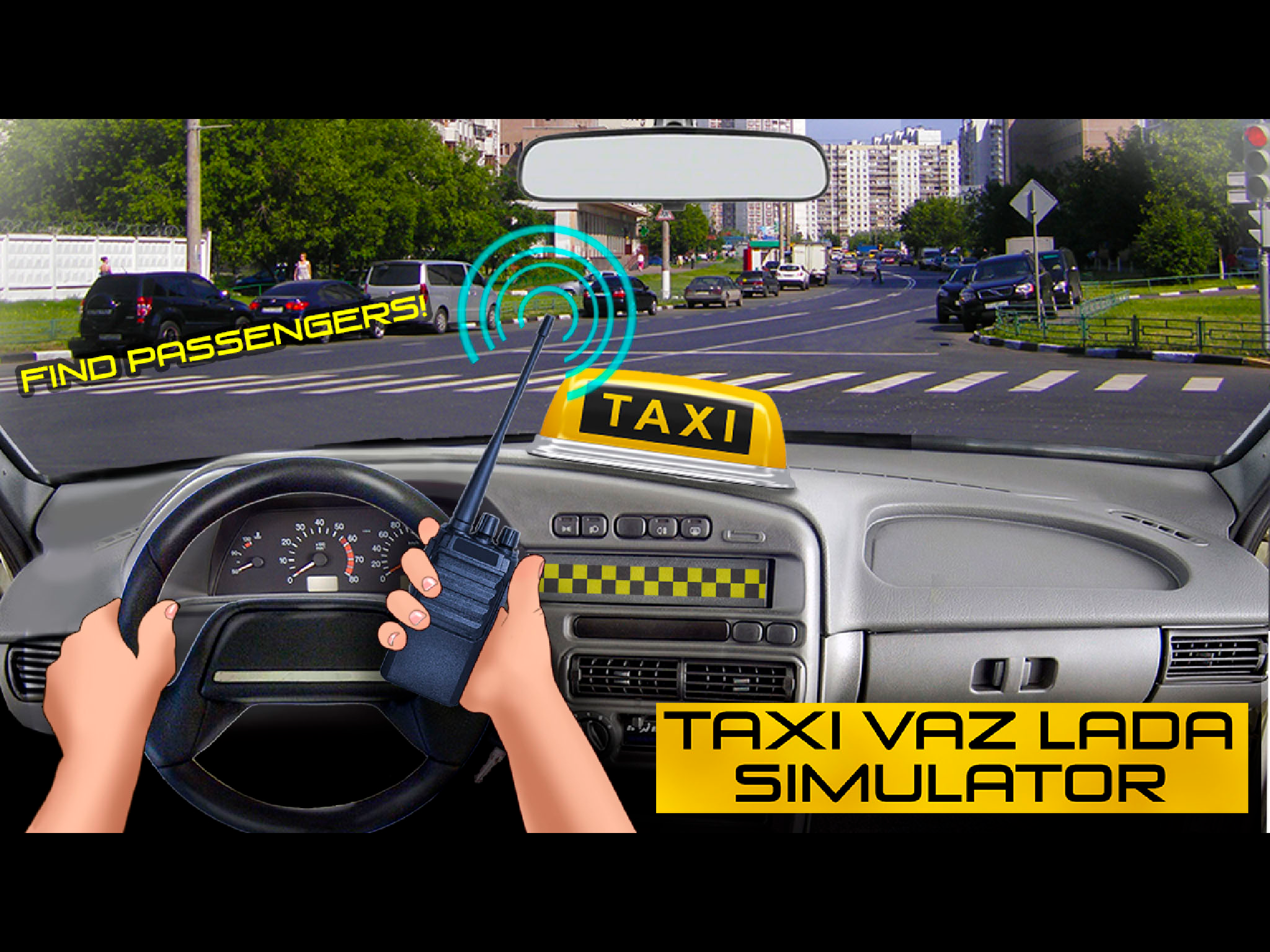 Taxi VAZ LADA Simulator screenshot 4