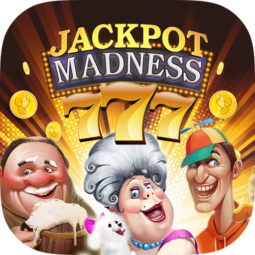 JACKPOT MADNE$$ Vegas Gambler Slots Machine Game - FREE Casino Slots icon