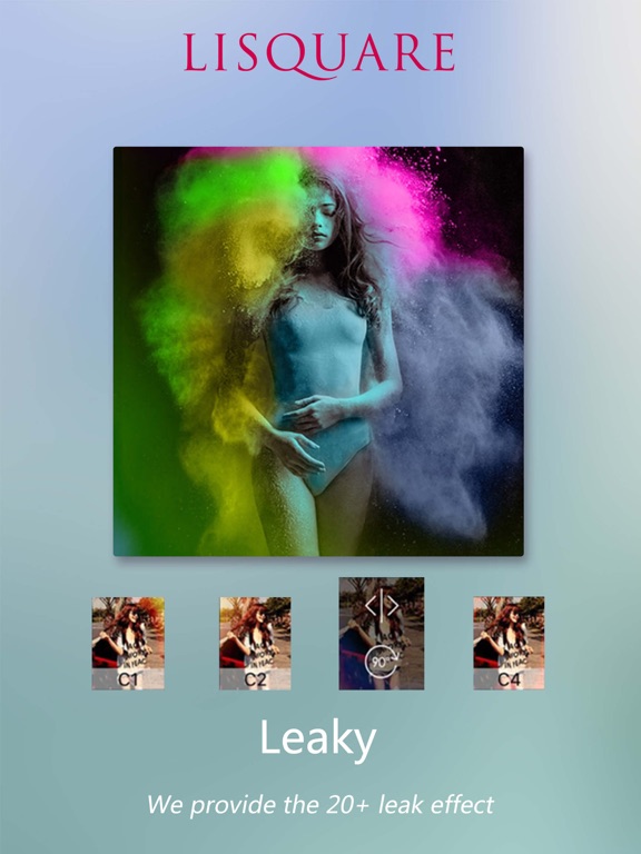 Lisquare - insta square by Lidow editor and photo collage maker photo editor iPad screenshot 5 - Photo & Video app