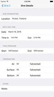 Dive Plan Lite iphone bilder 2