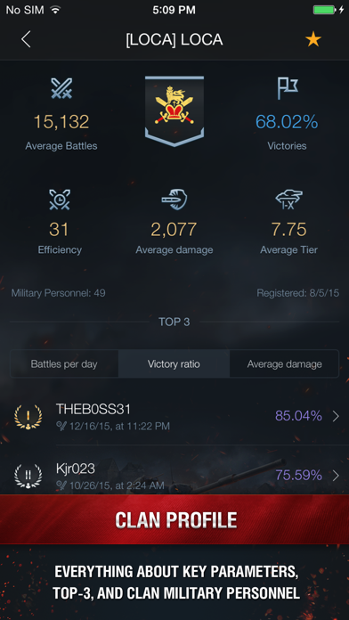 World of Tanks Blitz Assistant Screenshot