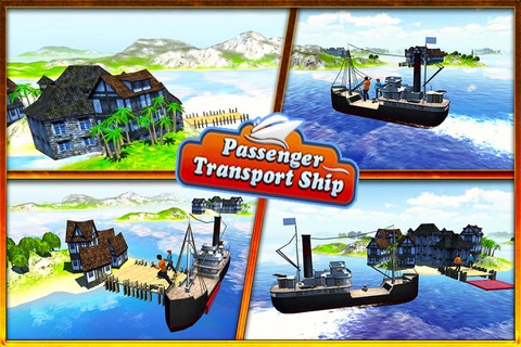 Passenger Transport Ship Pro screenshot 4