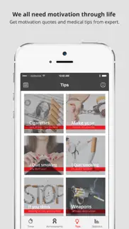 xsmoking - quit smoking and become smoke free iphone screenshot 4