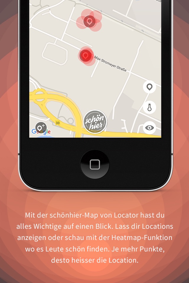 Locator / schön hier screenshot 3