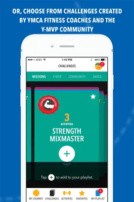 Game screenshot Y-MVP Fitness Challenge: Powered by NYC’s YMCA hack