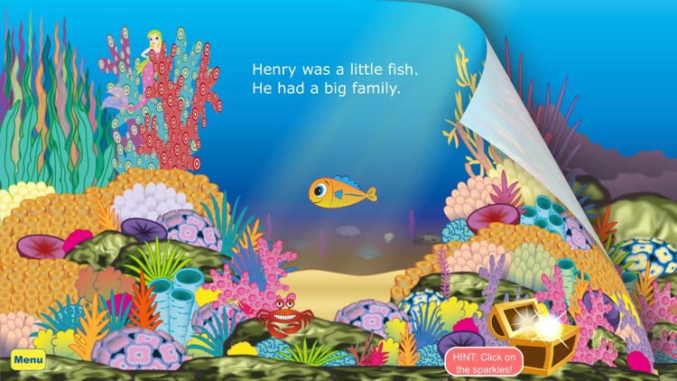 Henry The Little Fish – An interactive children’s story book app