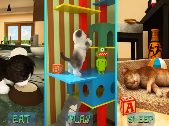 Cute Cat Adventure 2016 iPad screenshot