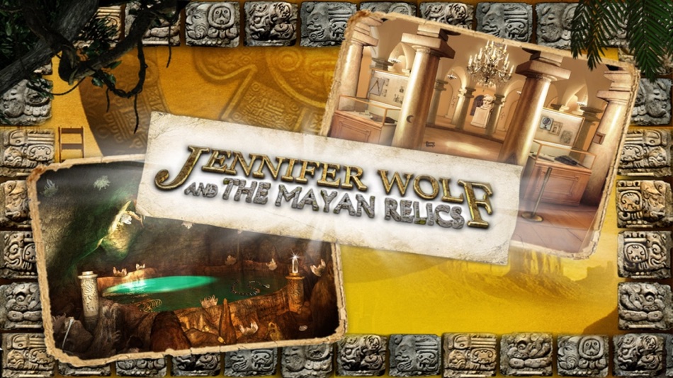 #1. Jennifer Wolf and the Mayan Relics - A Hidden Object Adventure (iOS) โดย: Microids