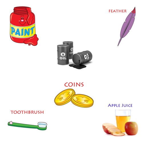 Identify Solids and Liquids iOS App