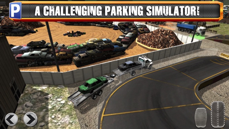 Junk Yard Trucker Parking Simulator a Real Monster Truck Extreme Car Driving Test Racing Sim screenshot-4