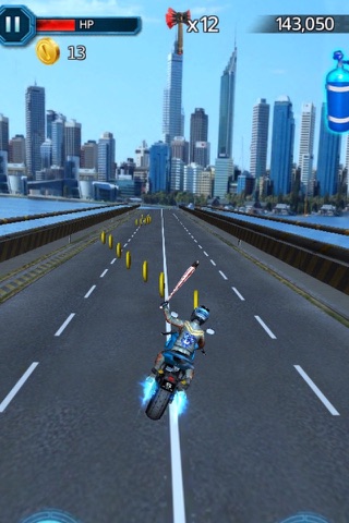 3D Motorcycle Bike Racing : Real Road Race in Highway Traffic Free screenshot 4