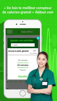compteur calories - maigrir et perdre du poids iphone screenshot 2