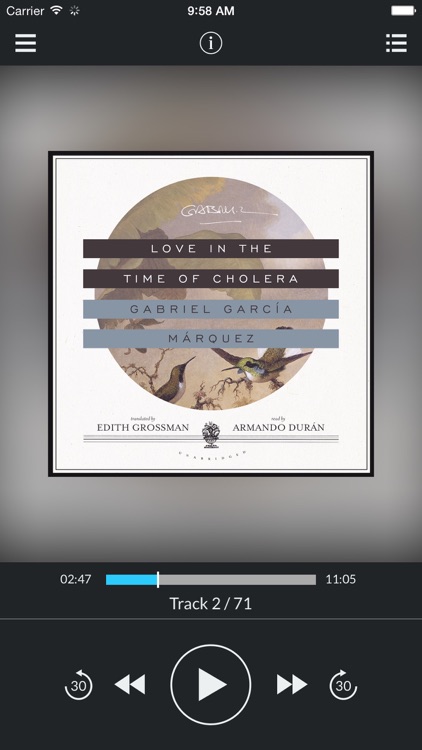 Love in the Time of Cholera (by Gabriel García Márquez)