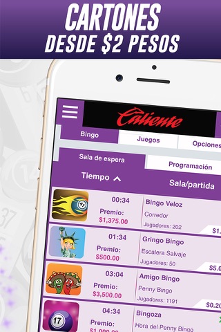 Caliente Bingo screenshot 3