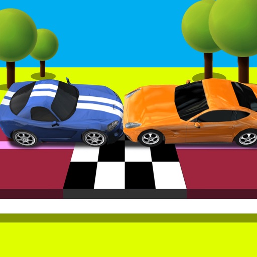Slots Cars Smash Crash: A Wrong Way Loop Derby Driving Game iOS App