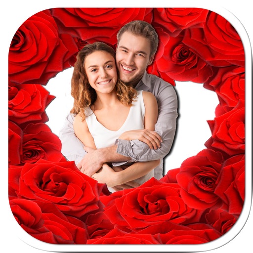 Love frames for pictures - Create postcards with romantic love pictures Icon
