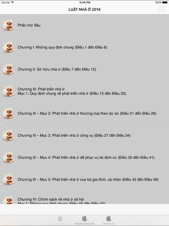 Screenshot #4 pour Luật Nhà Ở Năm 2014