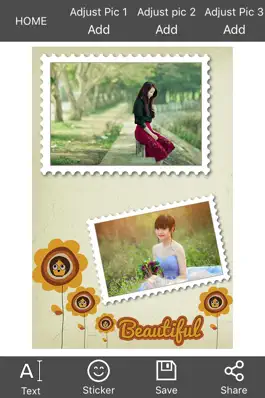 Game screenshot Photo Studio - Collage photo into frame art with stickers apk