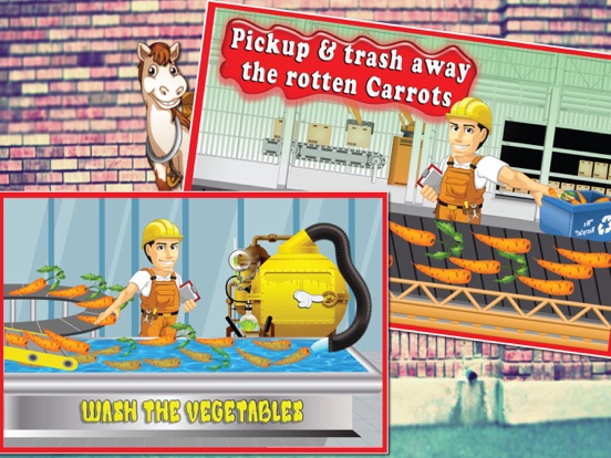 Granny's Pickle Factory Simulator - Learn how to make flavored fruit pickles with granny in factory iPad screenshot
