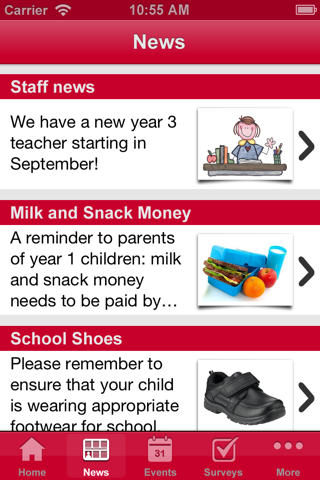 Oakfield Primary School screenshot 2