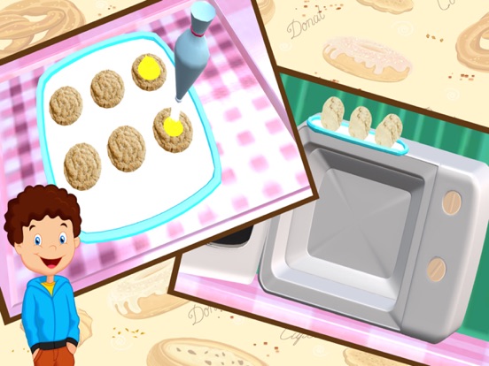 Sweet Cookies Maker 3D Cooking Game - Tasty biscuit cooking & baking with kitchen super chef iPad screenshot