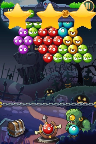 War Shoot Bubble Zombies screenshot 2