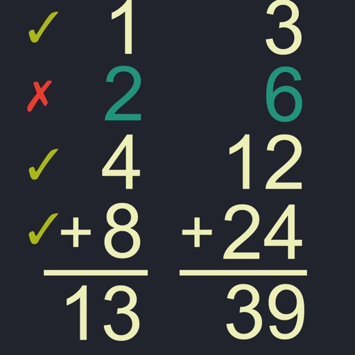 Egyptian Multiplication Method iOS App