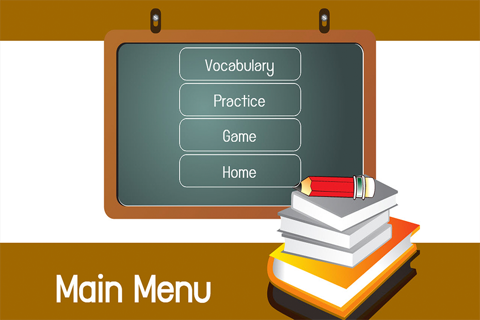 Learn English Vocabulary Lesson 5 : Learning Education games for kids and beginner Free screenshot 2