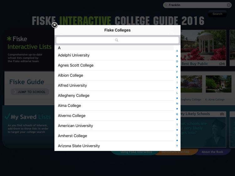 Fiske Interactive College Guide 2016 screenshot-4