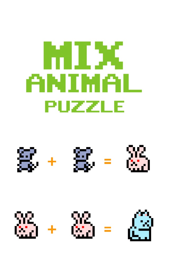 MixAnimal Puzzle (•ㅅ•U) + (•ㅅ•U) = (ΦωΦ) screenshot 2