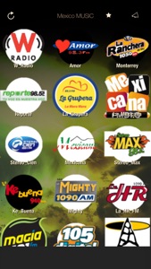 Mexico MUSIC Online Radio screenshot #1 for iPhone